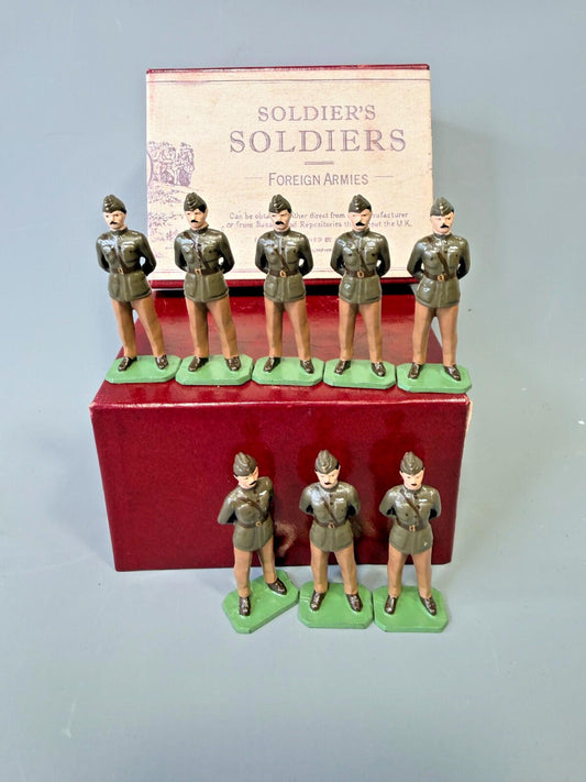 Rose Soldier’s Soldiers Foreign Armies Set Hand Painted WW1 US SERVICE PILOTS