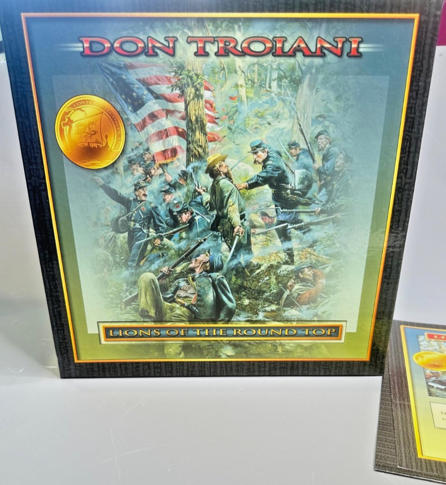 ACW DT59002 LIONS OF THE ROUND TOP 1/30 DON TROIANI CIVIL WAR NEW 2001 conte