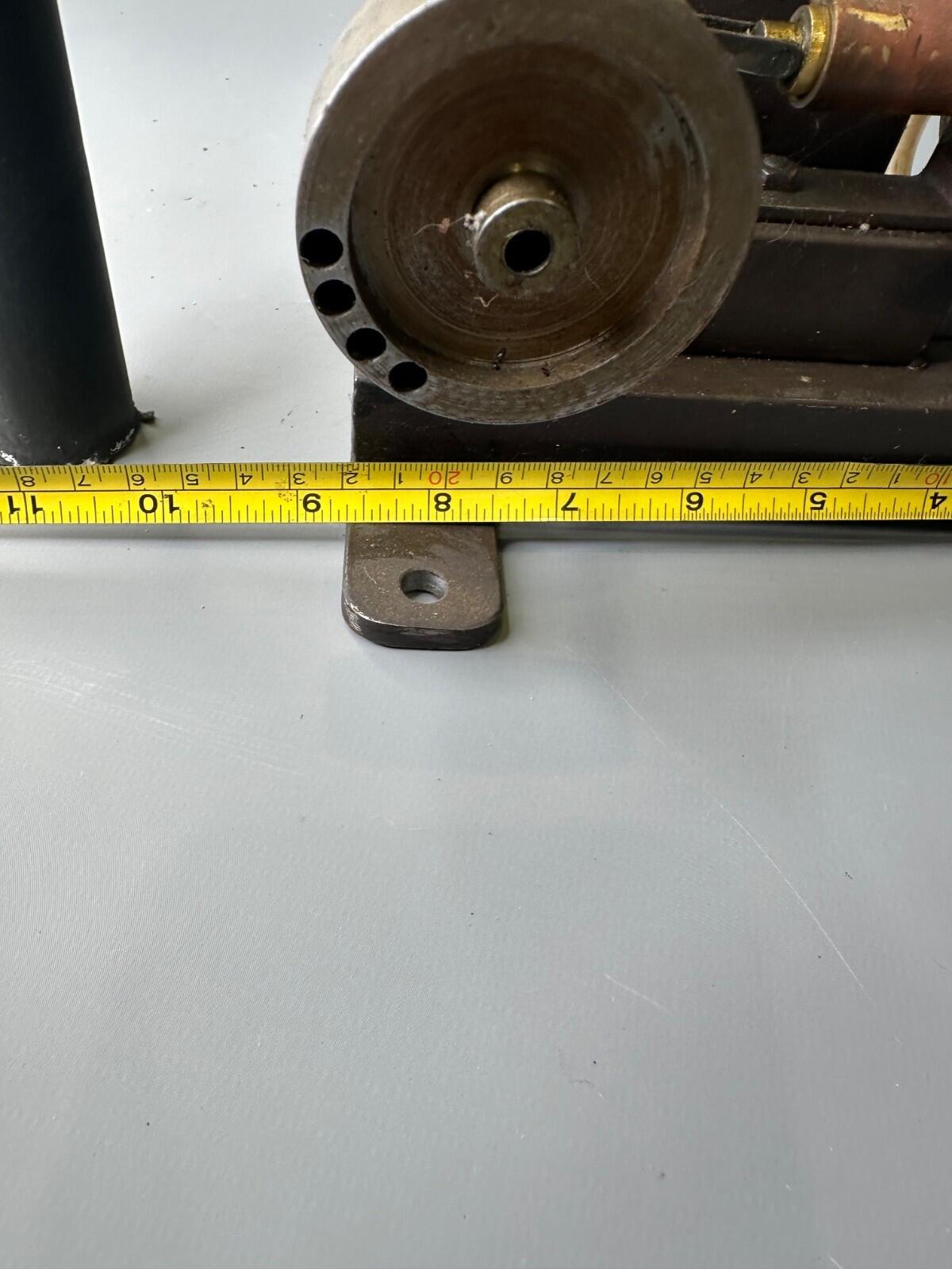 HOT AIR STIRLING Like LIVE STEAM horizontal engine hand made used