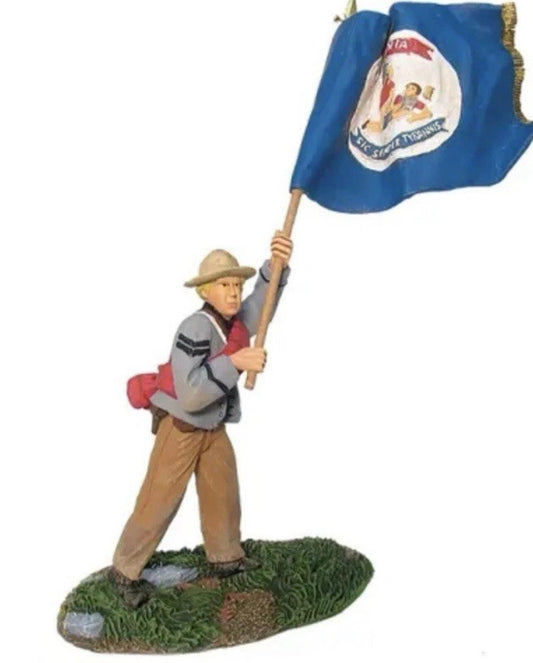 Britains AMERICAN CIVIL WAR #17867 Confederate State bearer. NEW