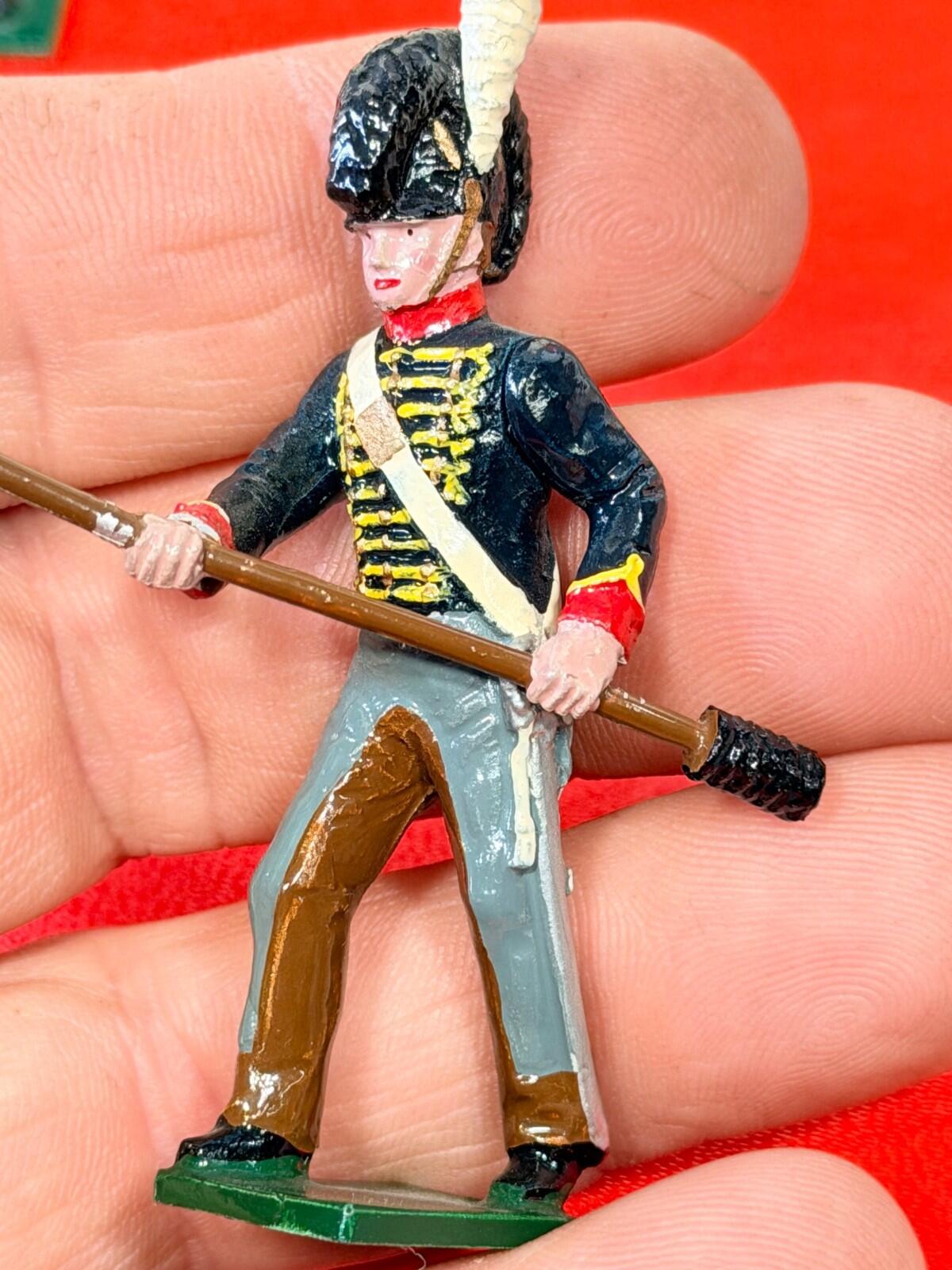 Tradition Toy Soldiers B2 Royal Horse Artillery 1815 Gun Set Metal Figures Boxed