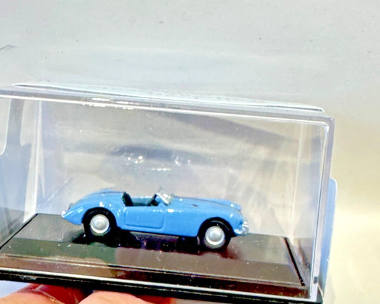 Oxford die cast 1/76 00 scale model-MGA IRIS BLUE NEW