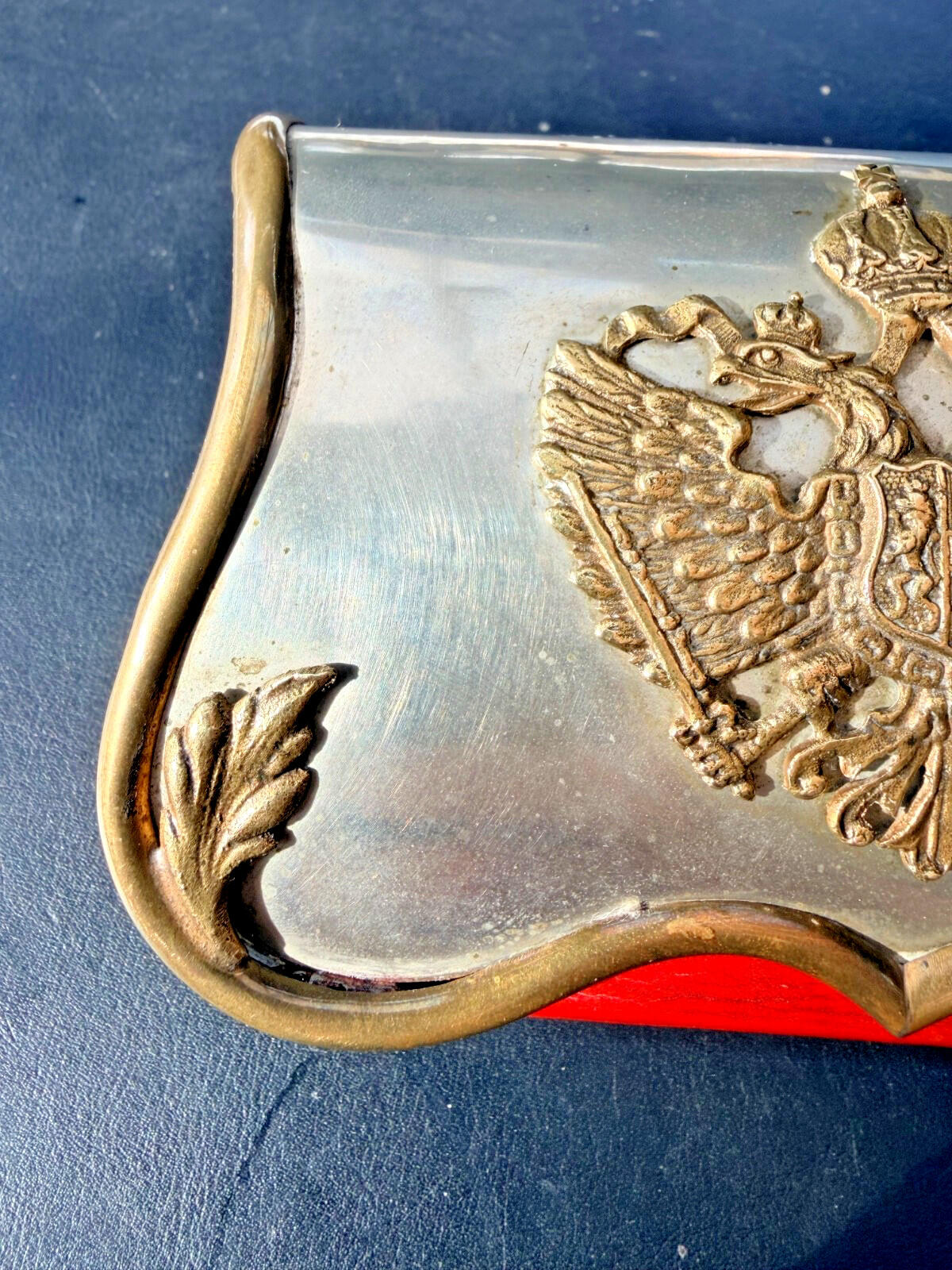 Austrian cavalry officers cartouche bag Austro-Hungarian 19th century