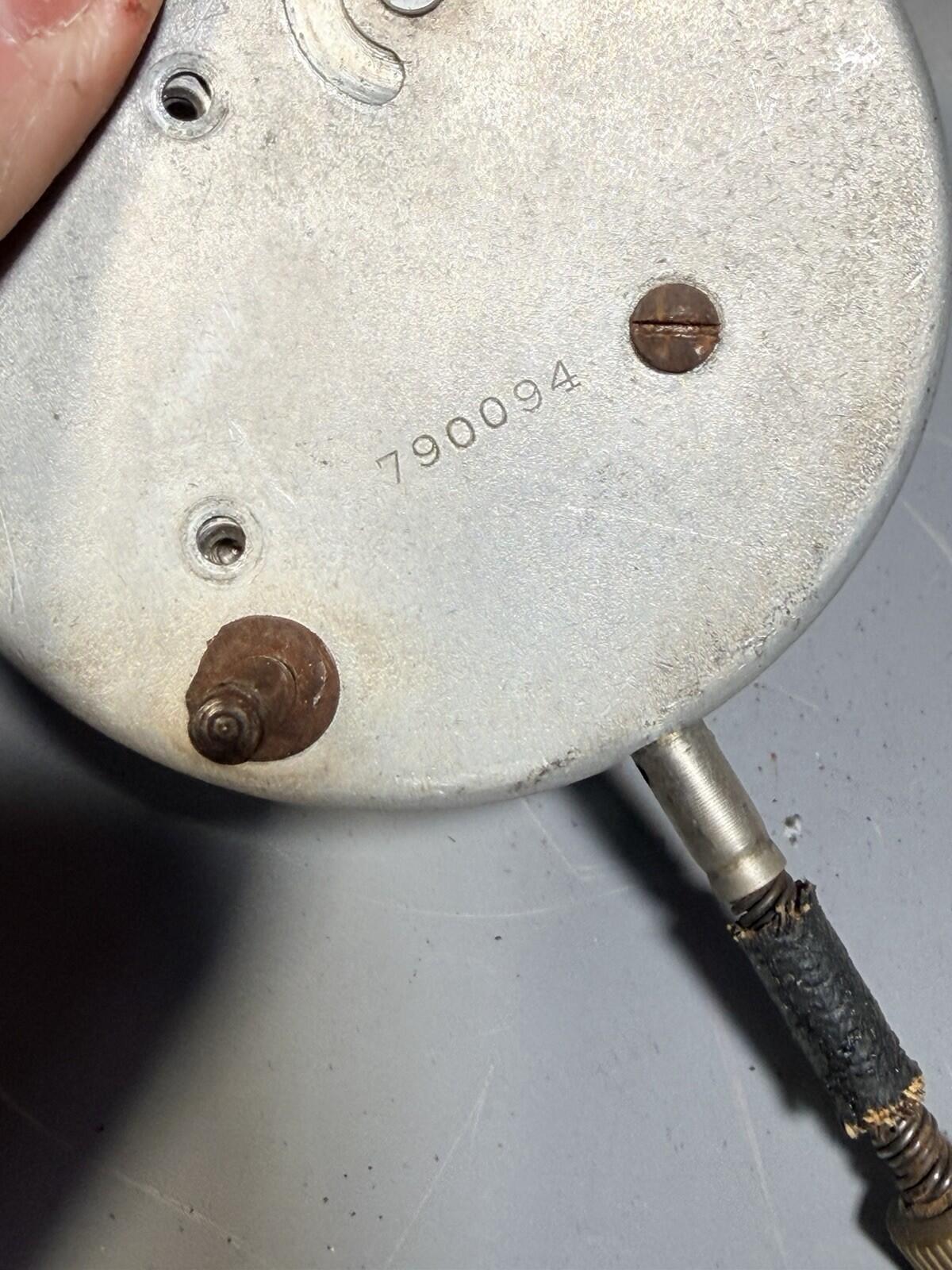 Jaeger  8 Day Dashboard Clock Pull To Set Rare 1920’s 1930’s