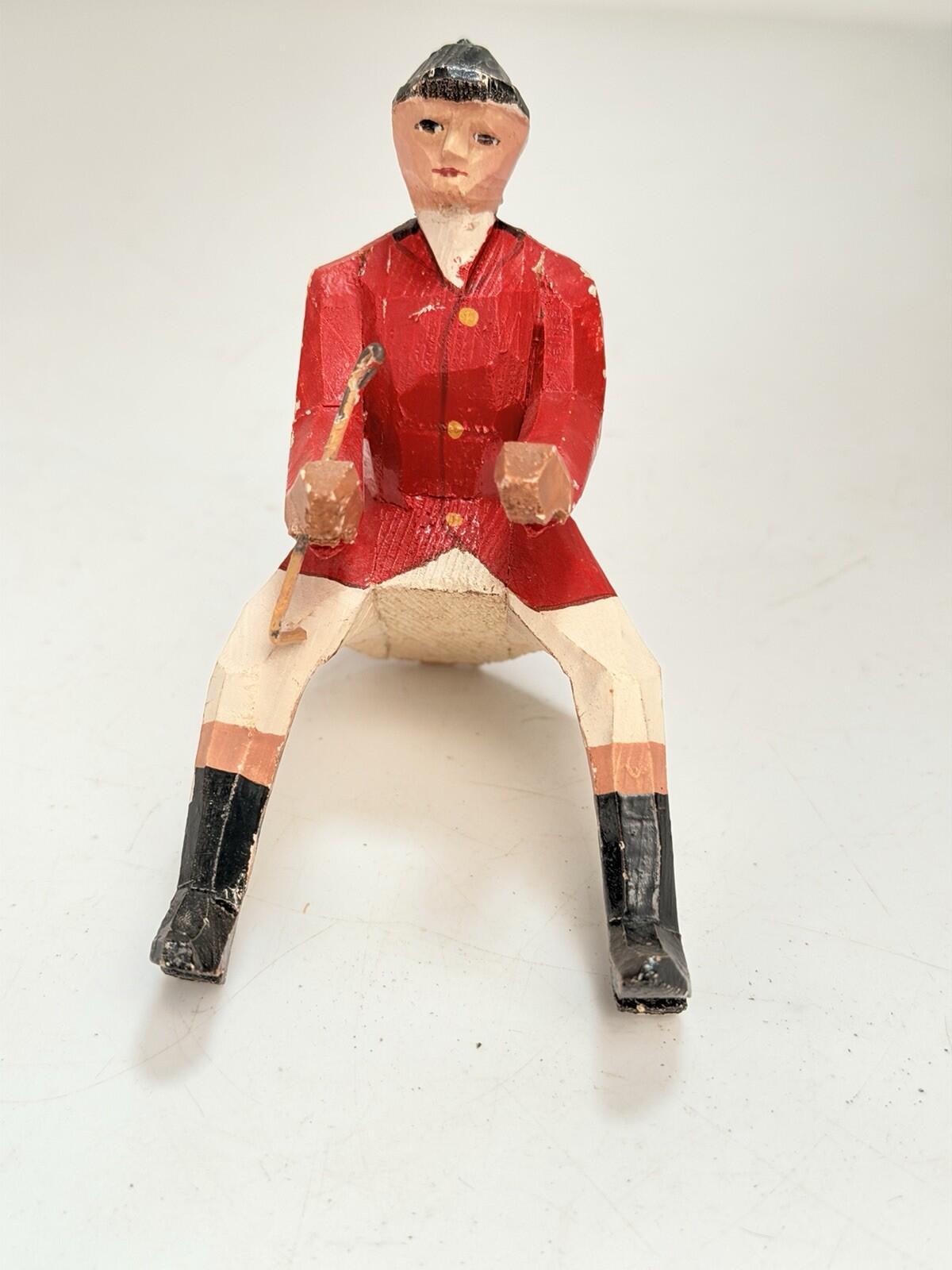 Forest Toys Brockenhurst rare hand carved hunt with fox Frank Whittingtons