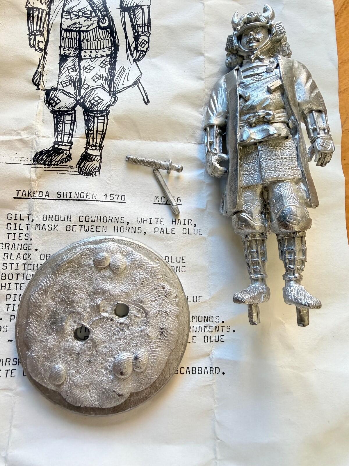 Hussar Military Miniatures MC/66 Takeda Shingen 1570 Samurai Figure Kit NOS 90MM