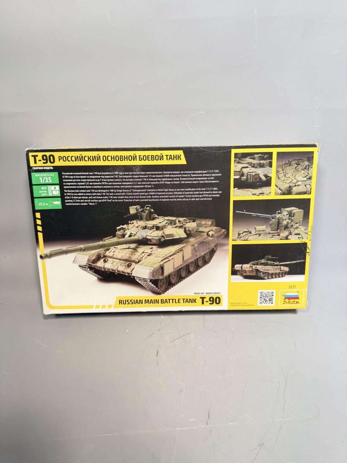 Zvezda 3573 1/35 T-90 Russian Main Battle Tank