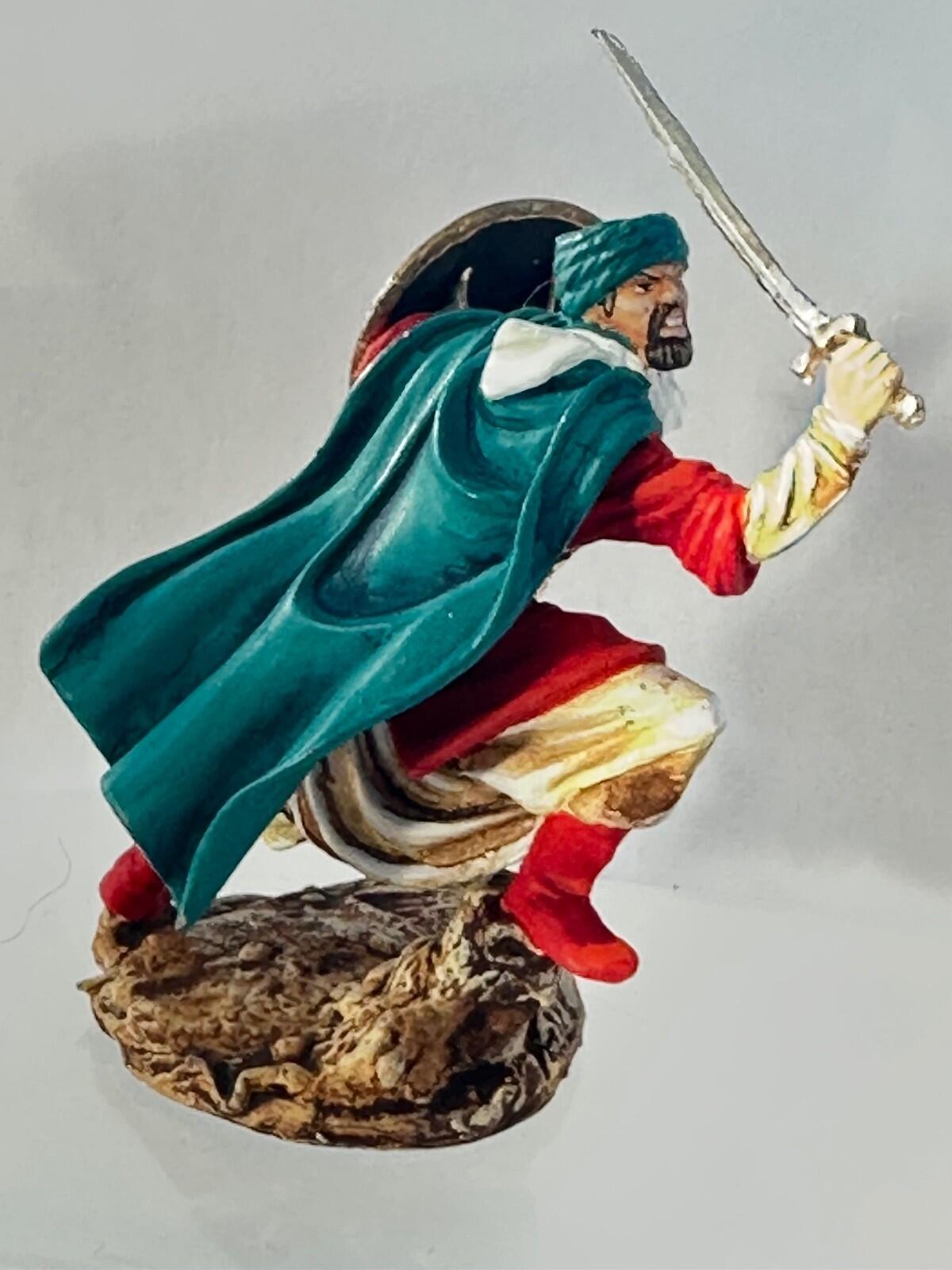 SARACEN  WARRIOR  ANDREA MINIATURES LEAD soldiers studio painted 1/32