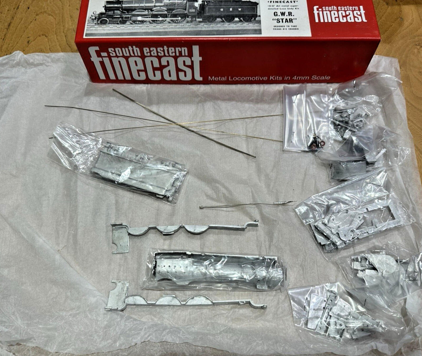 OO GAUGE TRAIN WHITE METAL KIT Finecast GWR STAR 4-6-0 NEW Old Stock