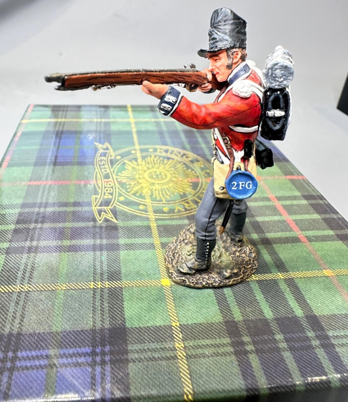 Napoleonic COLDSTREAM GUARDS STANDING FIRING  1:30 NA128 King and country