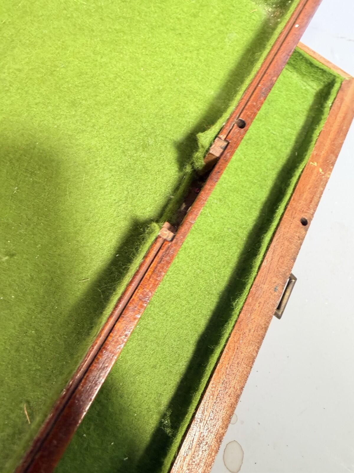Reeves & Son Cheapside Mahogany Artist Paint Box Victorian Upcycle Early 20th C