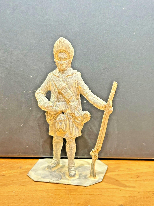 American war of independence toy soldiers x 3 54mm lead vintage rose Hinton hunt