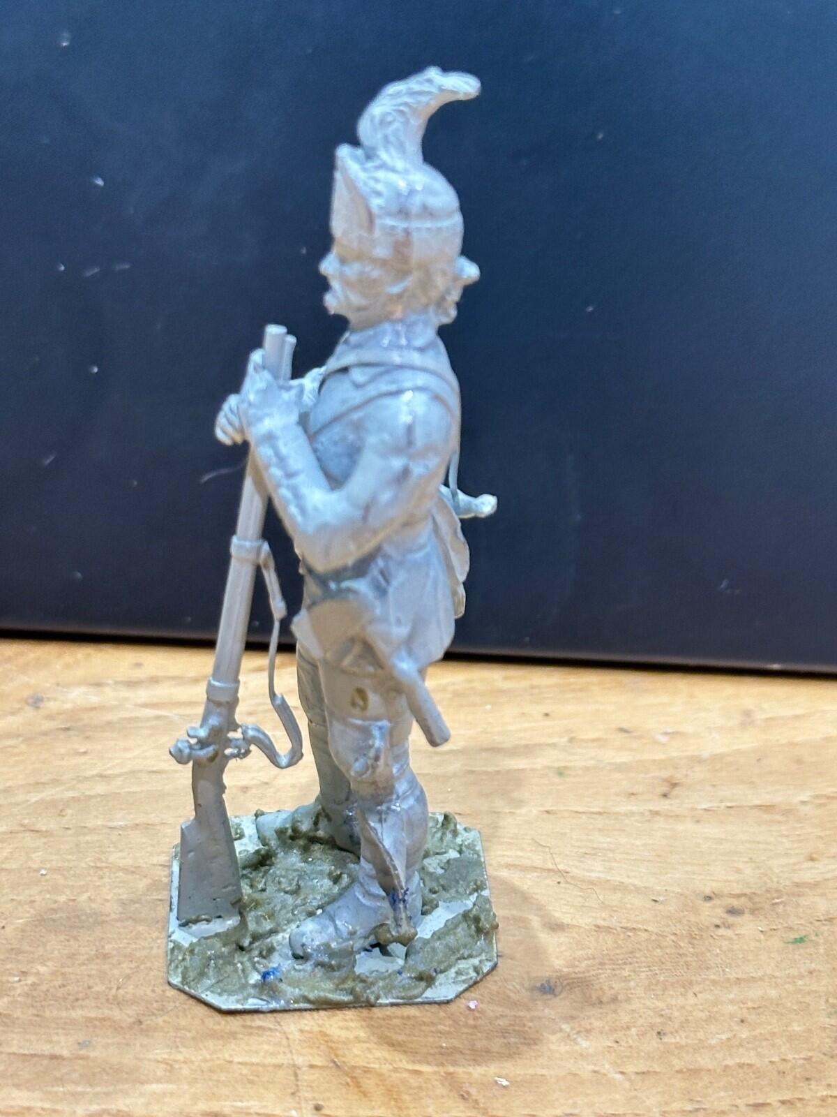 American war of independence  toy soldier 54mm lead vintage rose Hinton hunt
