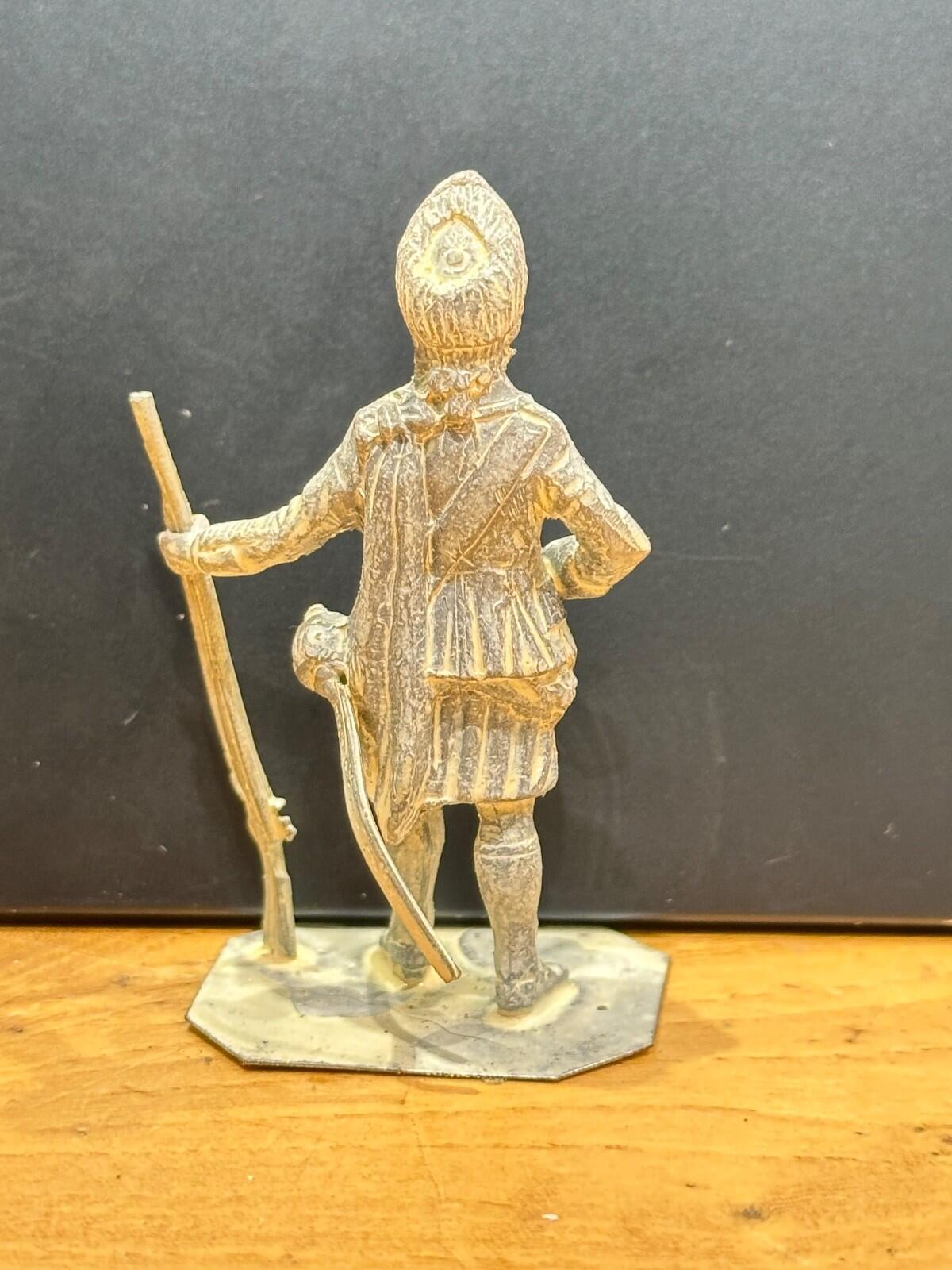 American war of independence toy soldiers x 3 54mm lead vintage rose Hinton hunt