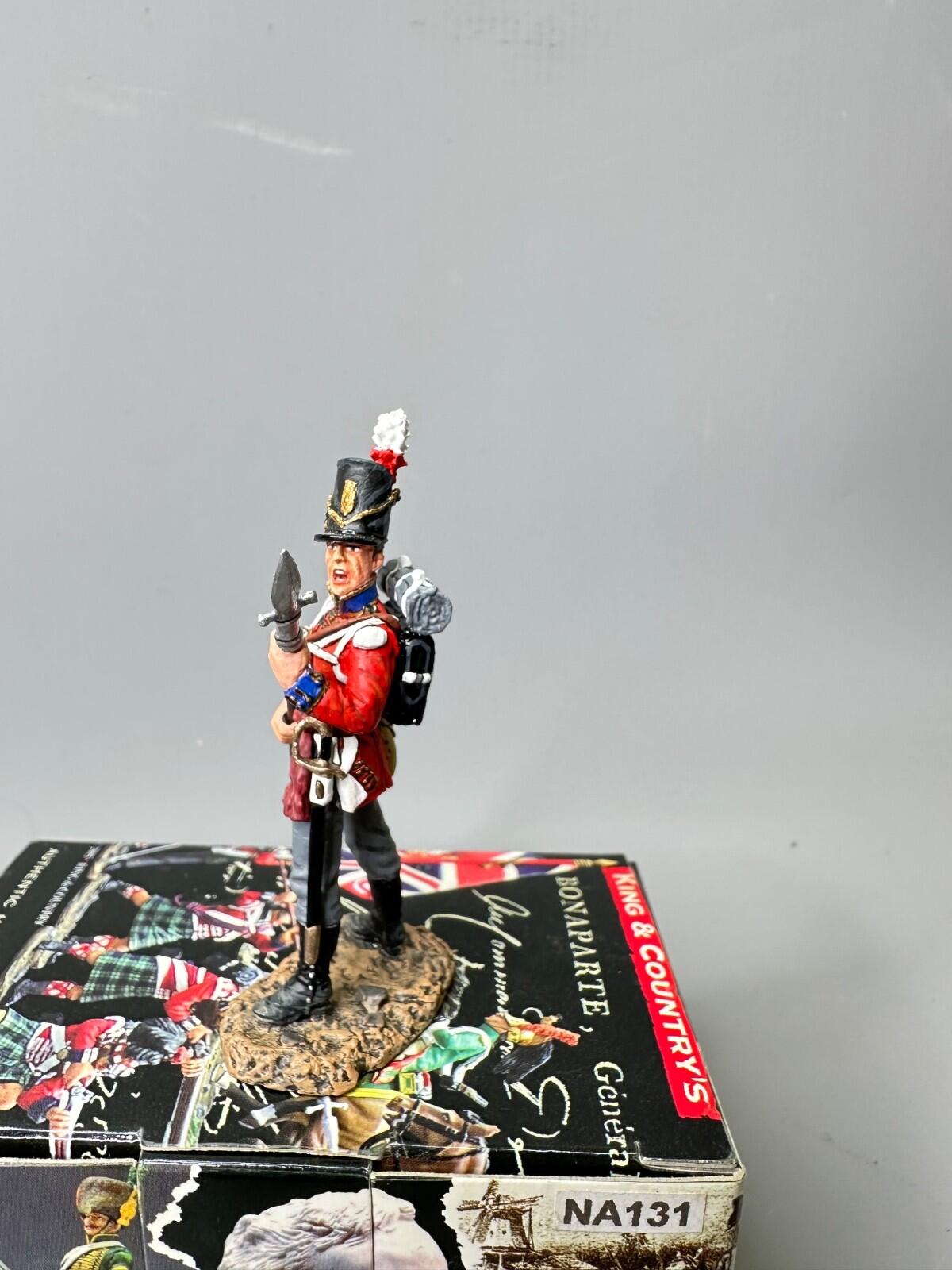 napoleonic NA 131 British with pike at ready new KING & COUNTRY