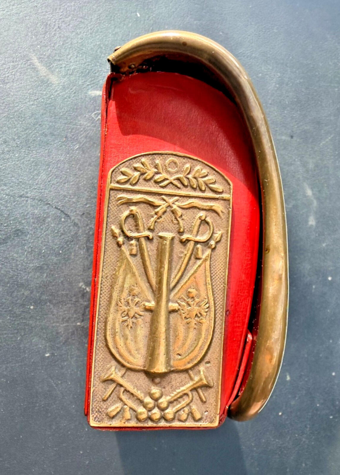 Austrian cavalry officers cartouche bag Austro-Hungarian 19th century