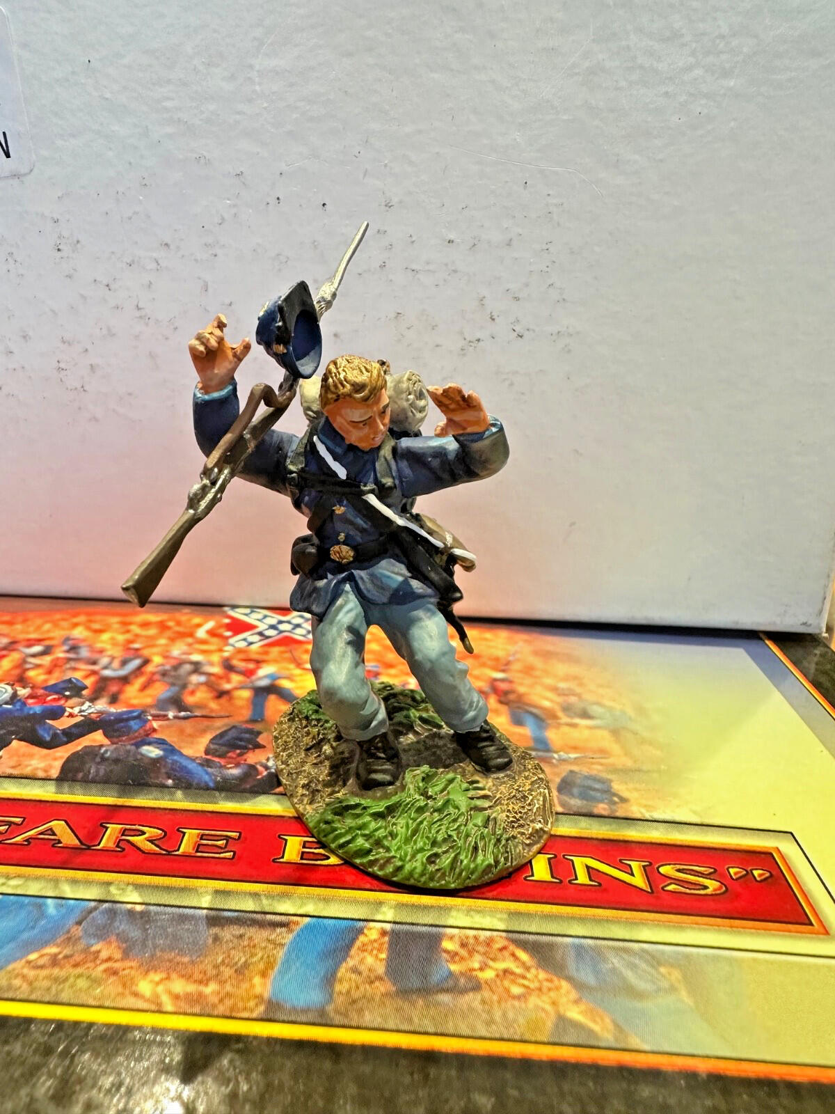 Conte American Civil War 57108 union wounded set  54mm new boxed 3 figures
