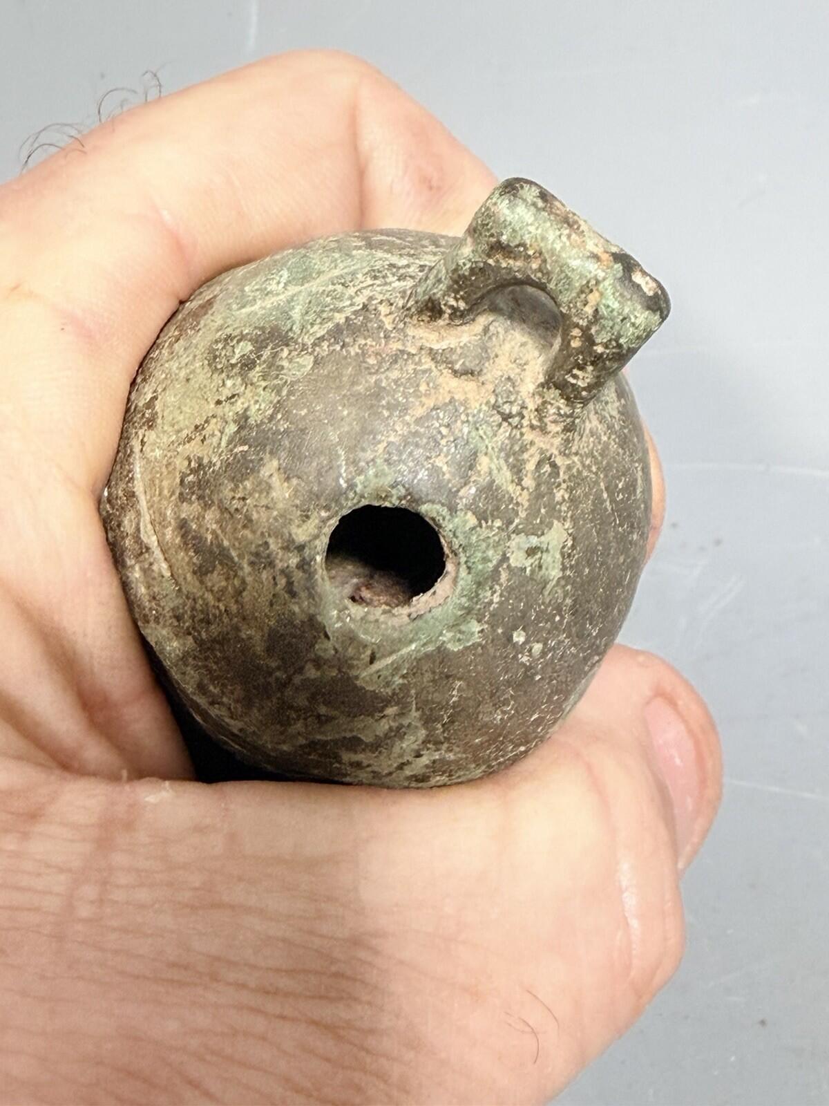 Antique Crotal Bell Rumble Sleigh Bell 18th C Horse Harness Equestrian Works