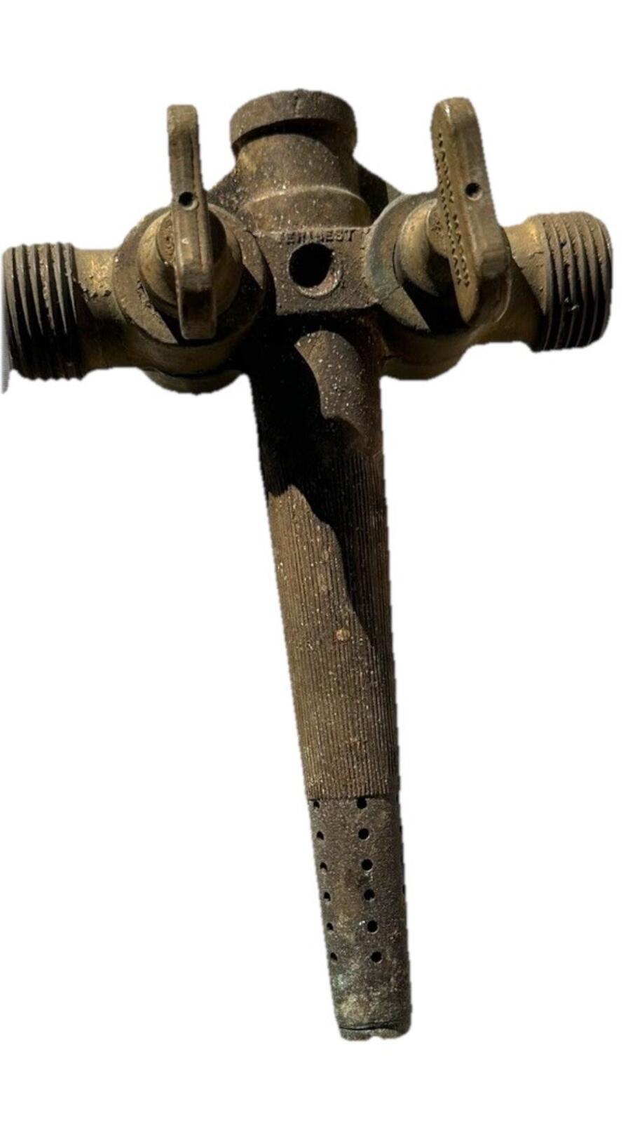 Beer Barrel DOUBLE TAP.   Harry Mason Birmingham Vintage BRASS