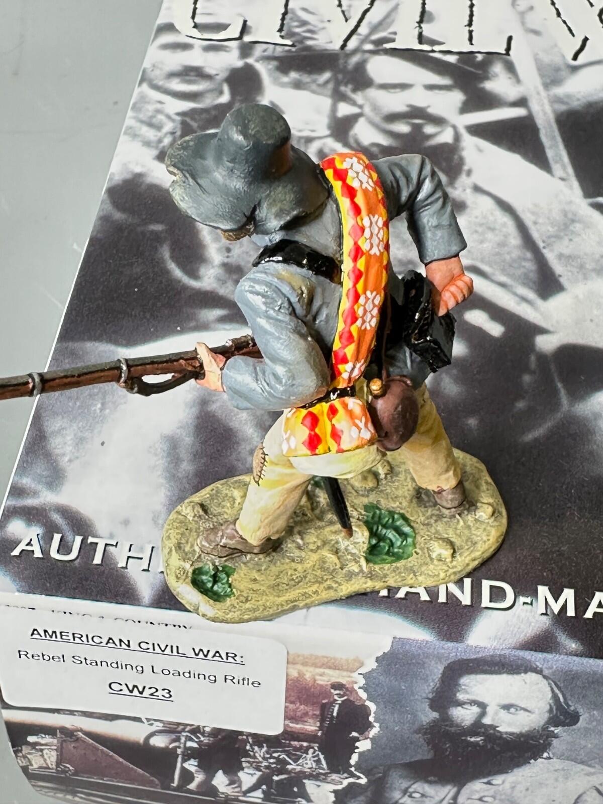 ACW CW23 Rebel standing loading rifle American civil war new King and country
