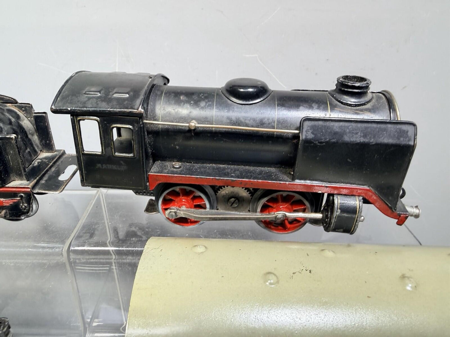 Marklin O Gauge 889 0-4-0 ELECTRIC LOCOMOTIVE  & TENDER  & Carriages WORKING