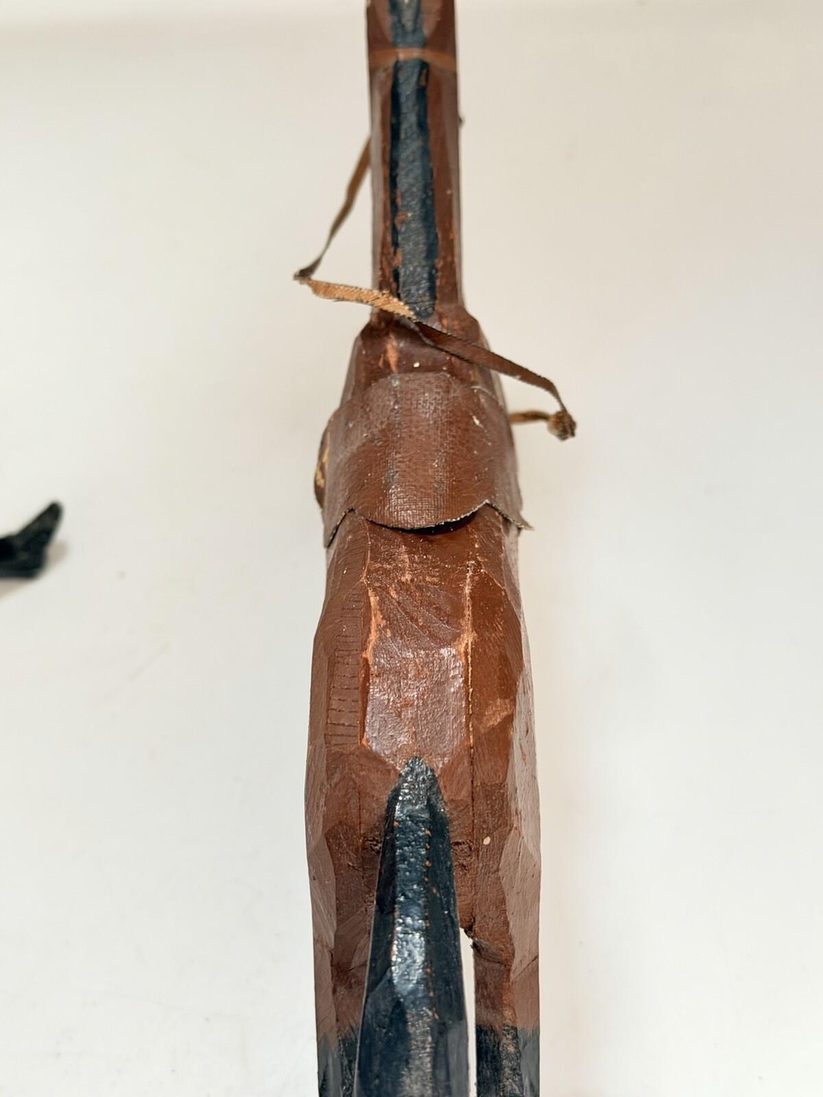 Forest Toys Brockenhurst rare hand carved hunt with fox Frank Whittingtons
