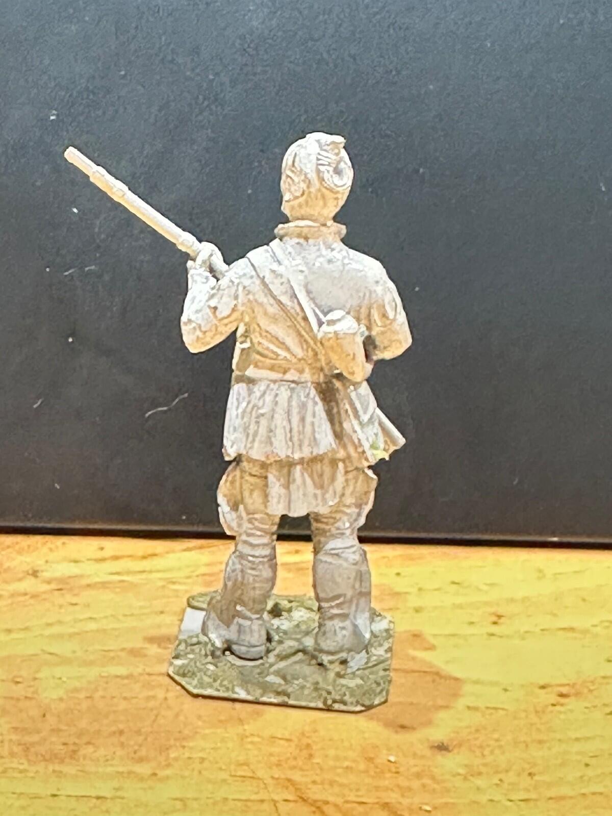 red Indian mohicans  toy soldier 54mm lead vintage rose Hinton hunt