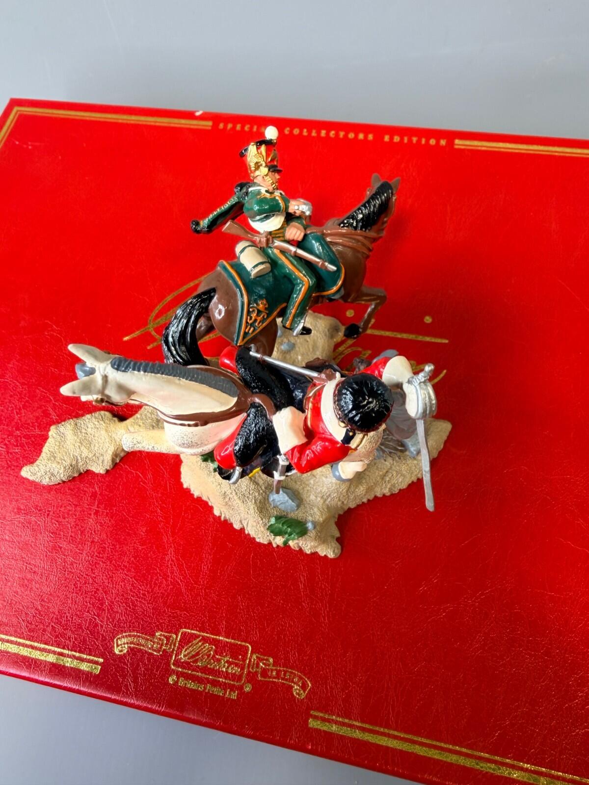 Britains Scots Greys 11th Hussars Duel Crimean War Set 00170 Boxed