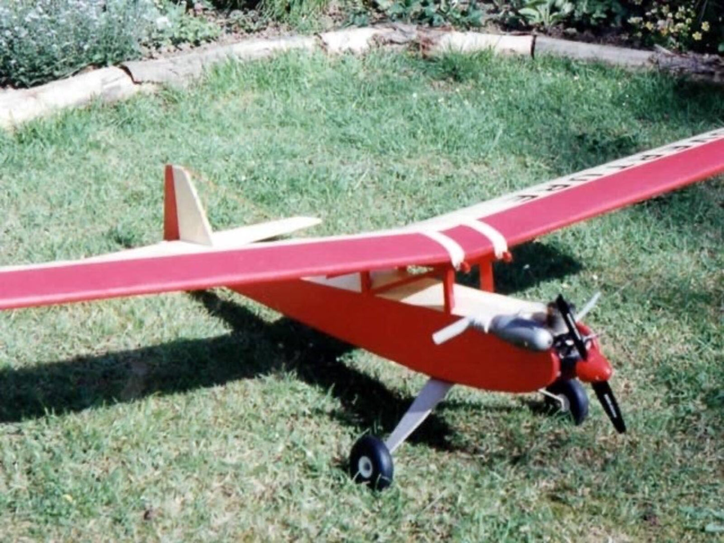Cliff Goater “OVERTURE” — 56″ Balsa-Cabin Sport Plane Kit (New Old Stock / Vinta