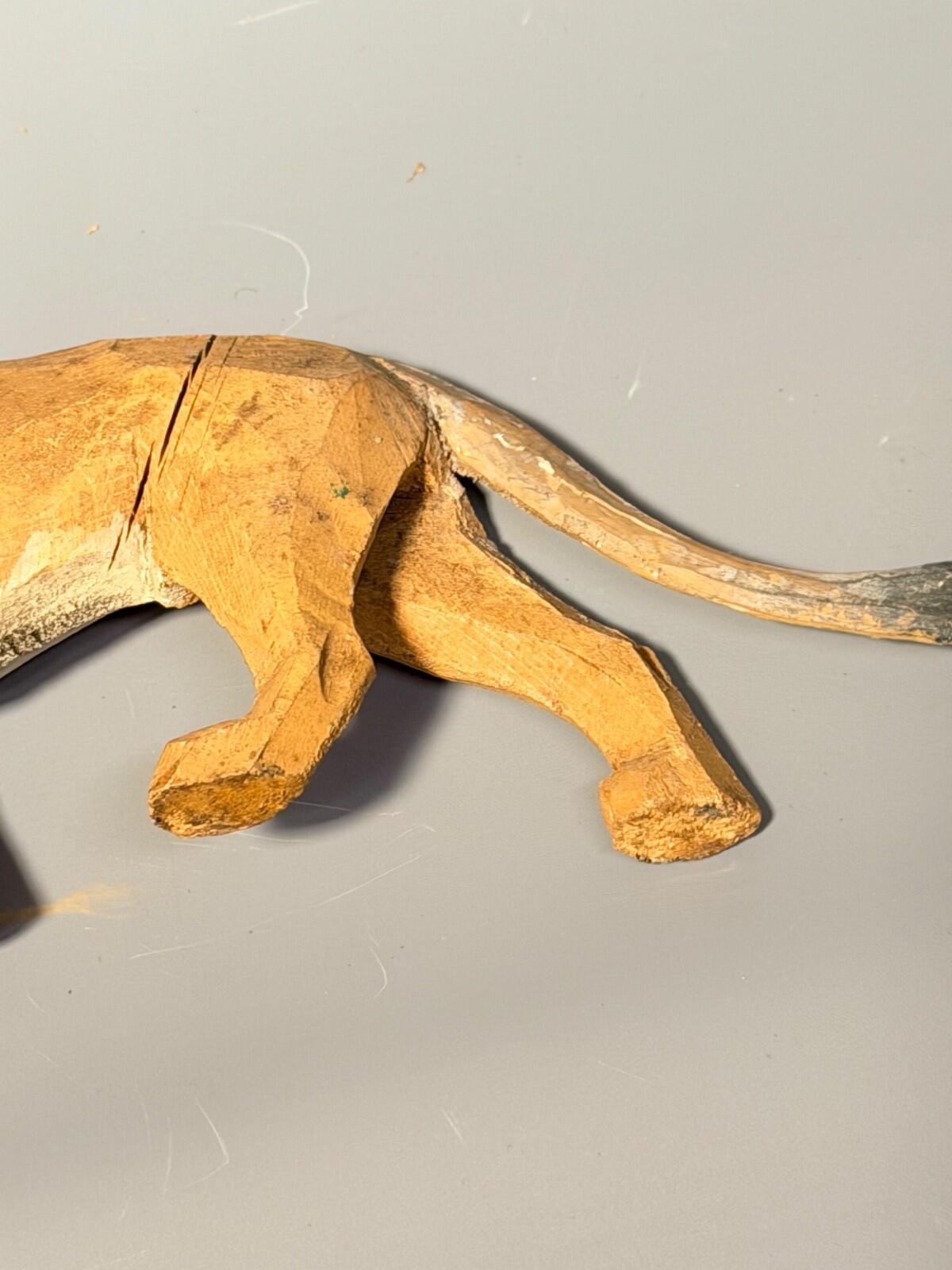 Forest Toys of Brockenhurst: NOHAS ARK lion with Maine male Frank Whittington -