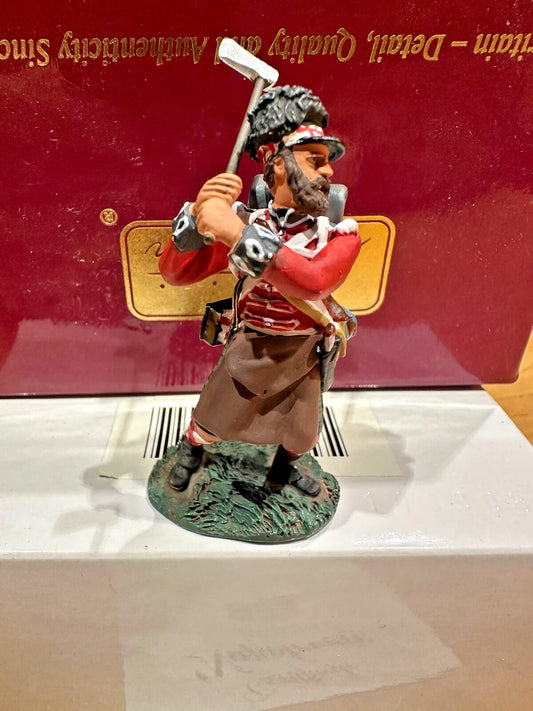 Britains Napoleonic Museum Collection — Black Watch Pioneer #50014C (2010) — NEW