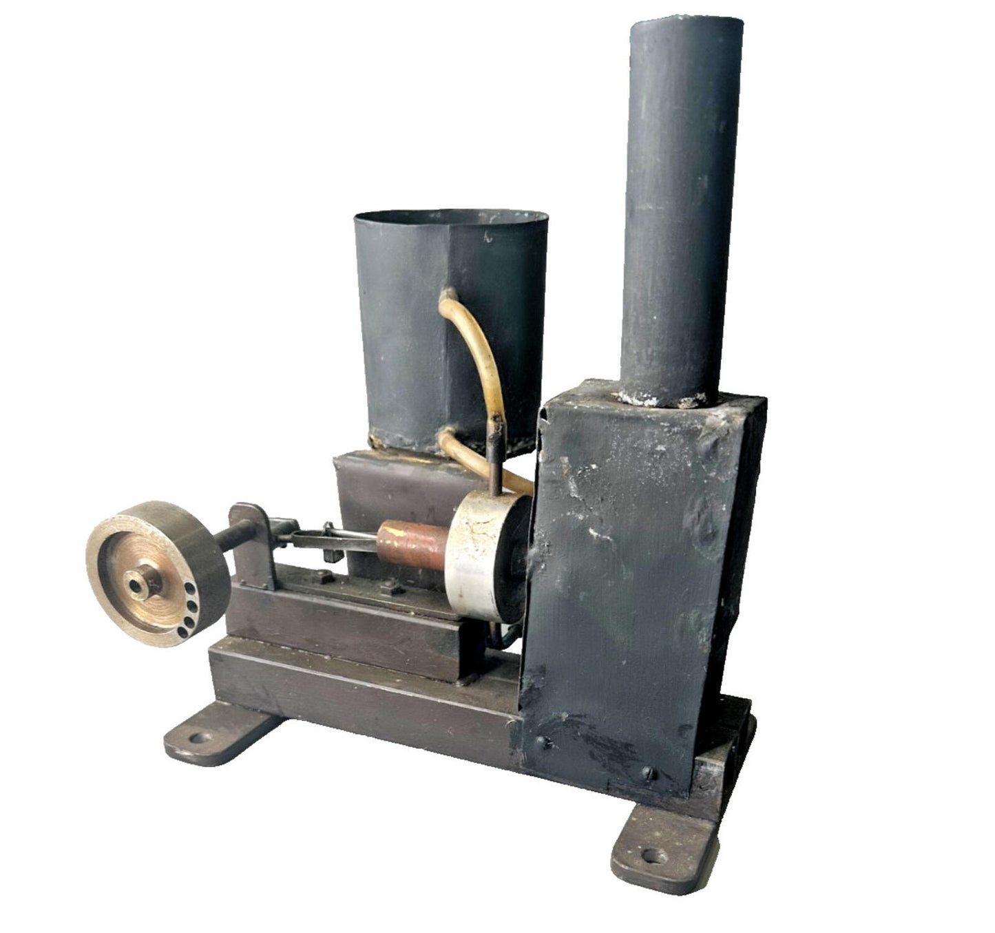 HOT AIR STIRLING Like LIVE STEAM horizontal engine hand made used