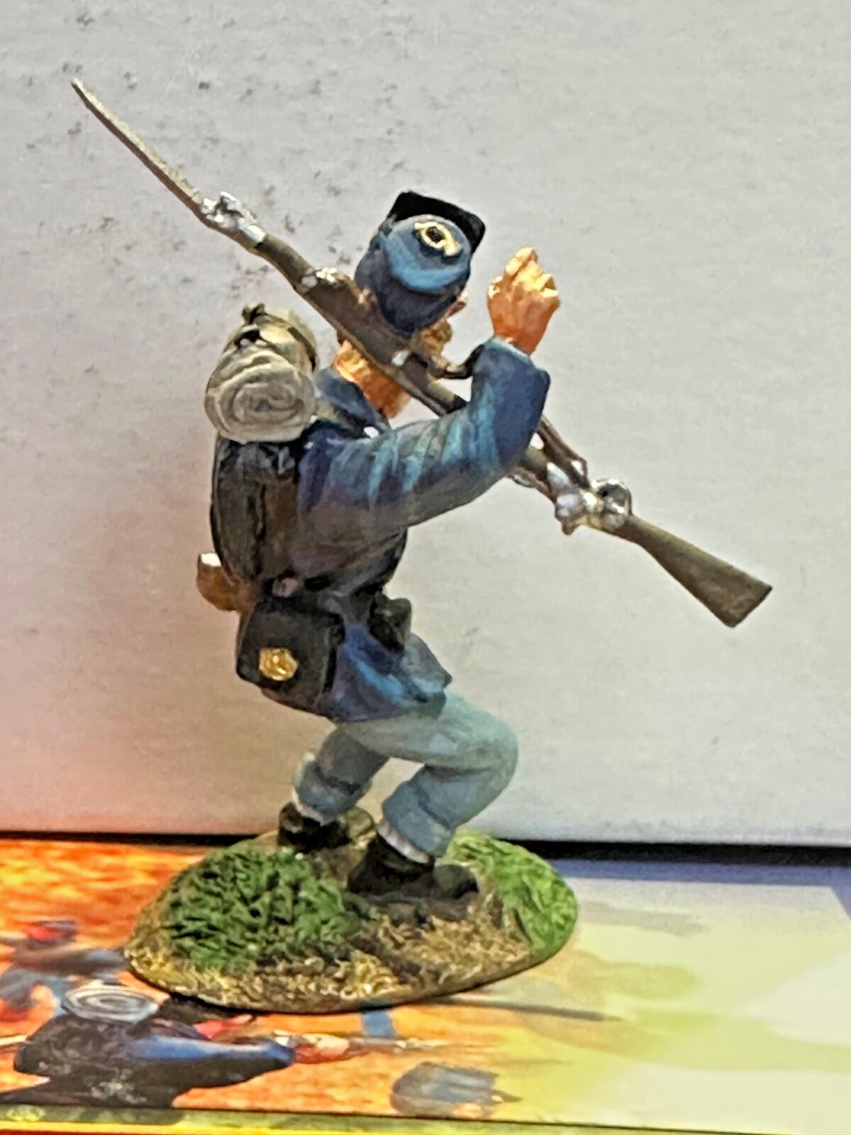 Conte American Civil War 57108 union wounded set  54mm new boxed 3 figures