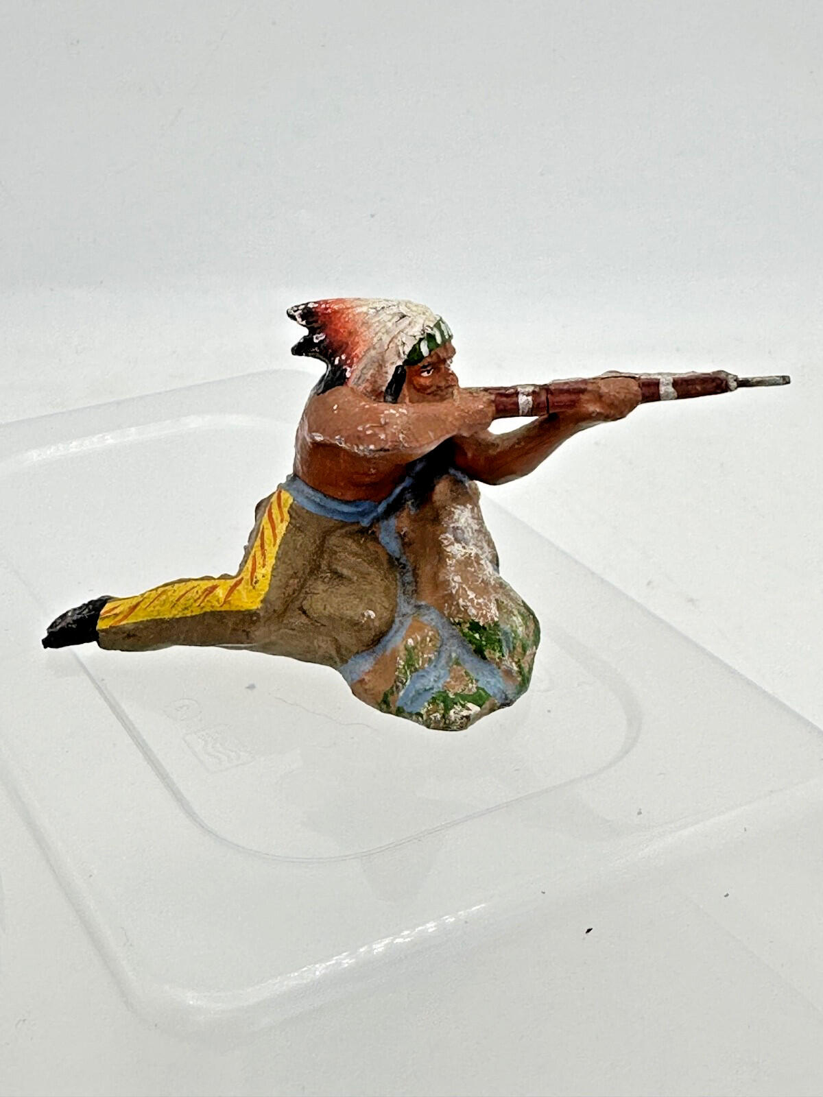 Elastolin Hausser  composite Indian kneeling shooting 6834 7CM