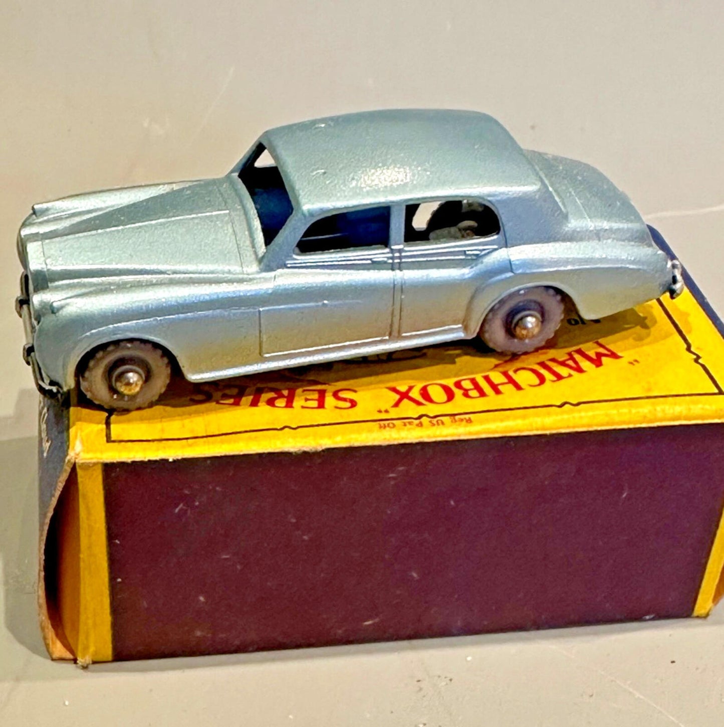 MATCHBOX SERIES A Moko Lesney product #44 ROLLS ROYCE SILVER CLOUD  MINT BOXED
