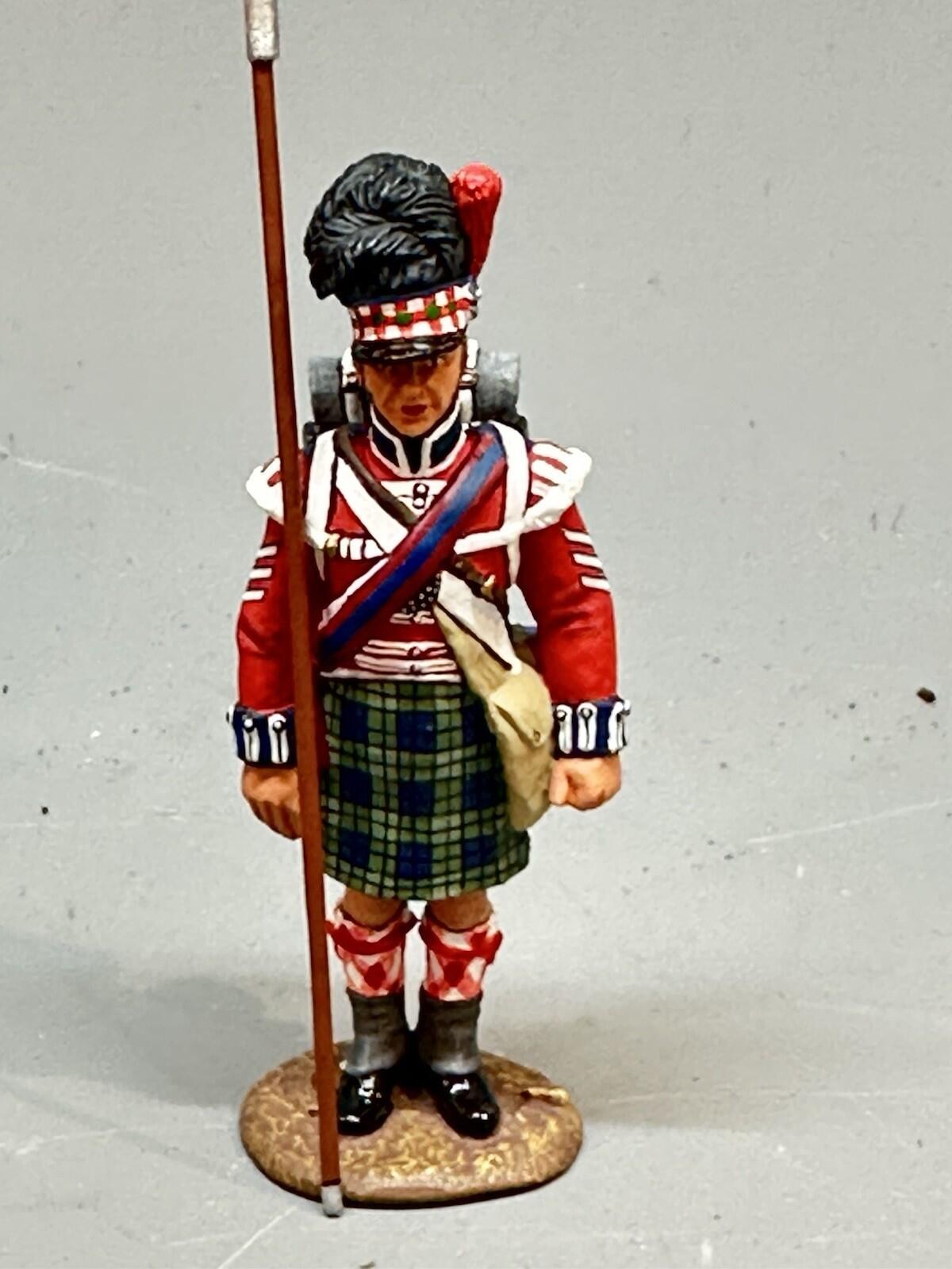 napoleonic NA37 42nd HIGHLAND BLACK WATCH With Pike KING & COUNTRY new