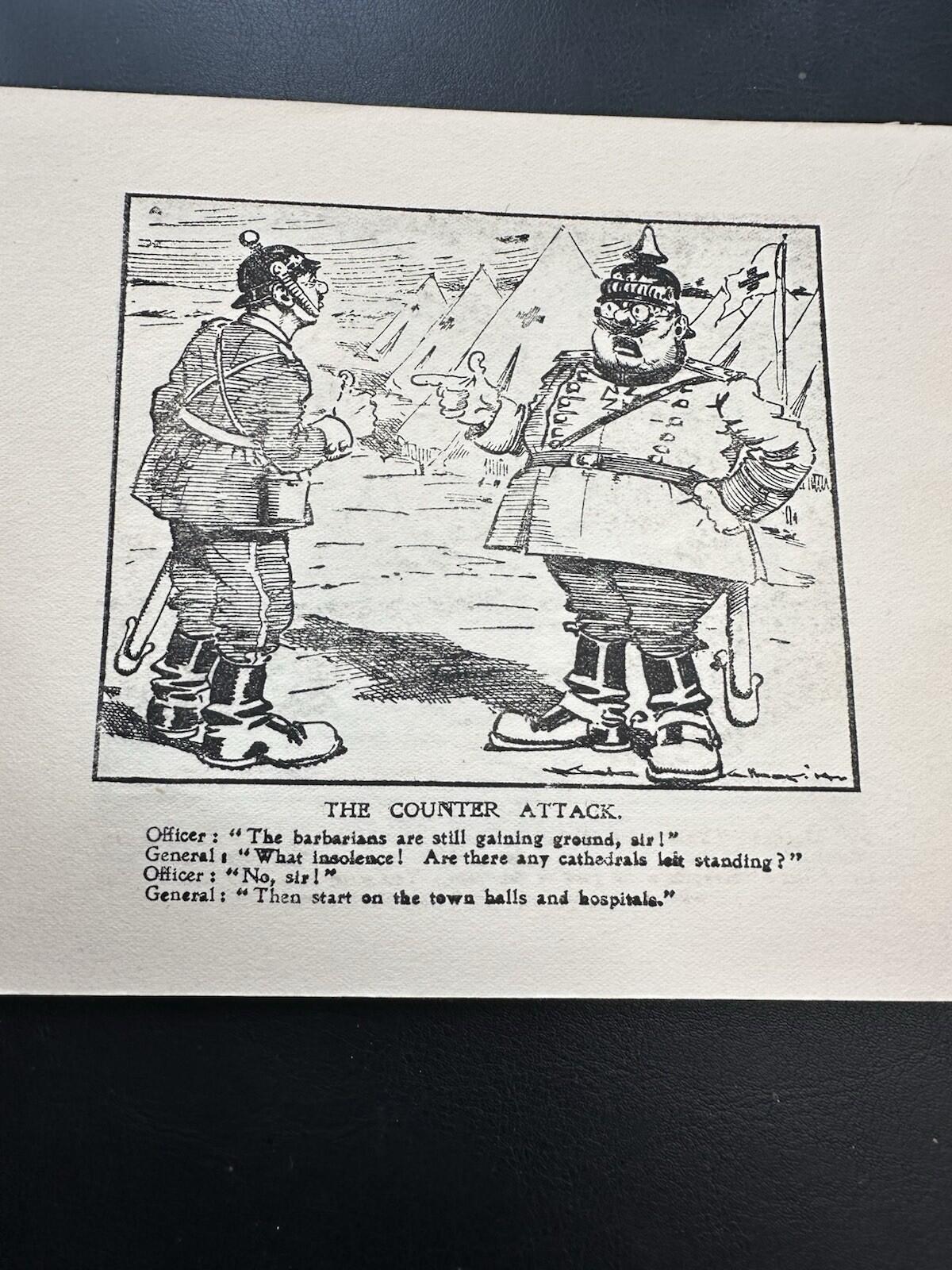 Daily Graphic Special War Cartoons Great WWI 1915 Booklet 23 Cartoons