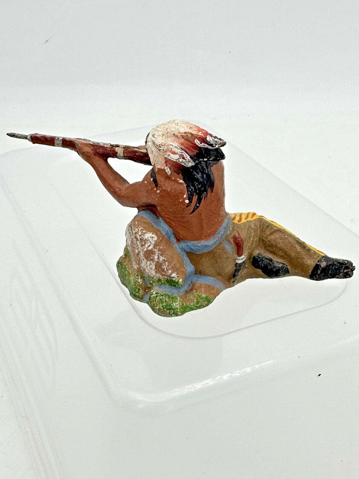 Elastolin Hausser  composite Indian kneeling shooting 6834 7CM