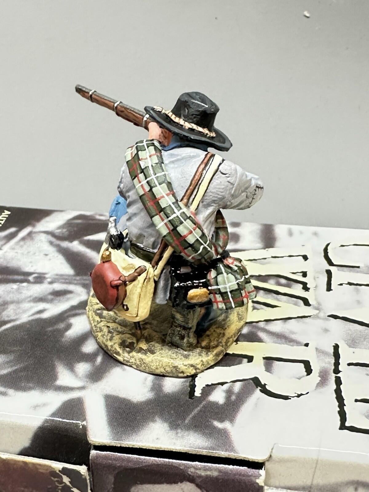 American Civil War Confederate Kneeling Firing  CW019 1/30 KING & COUNTRY