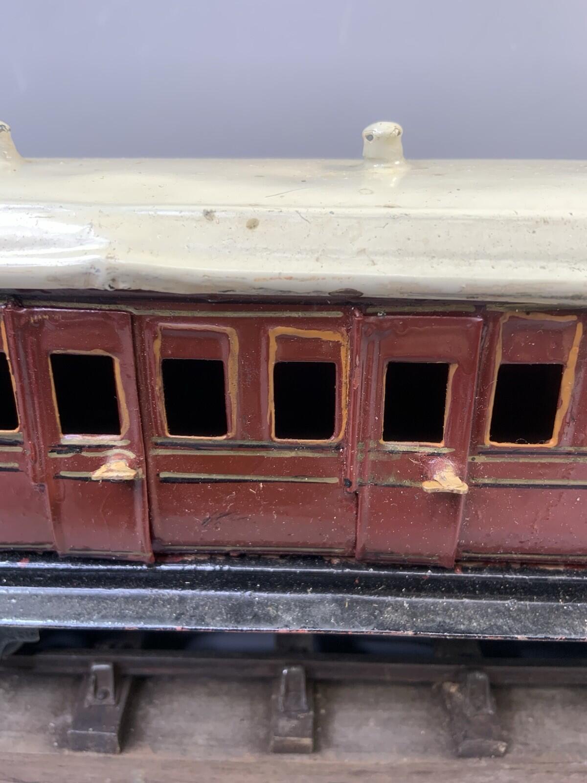 Märklin O Gauge Passenger Coach Pre-War Germany 1910-14 Gamages London