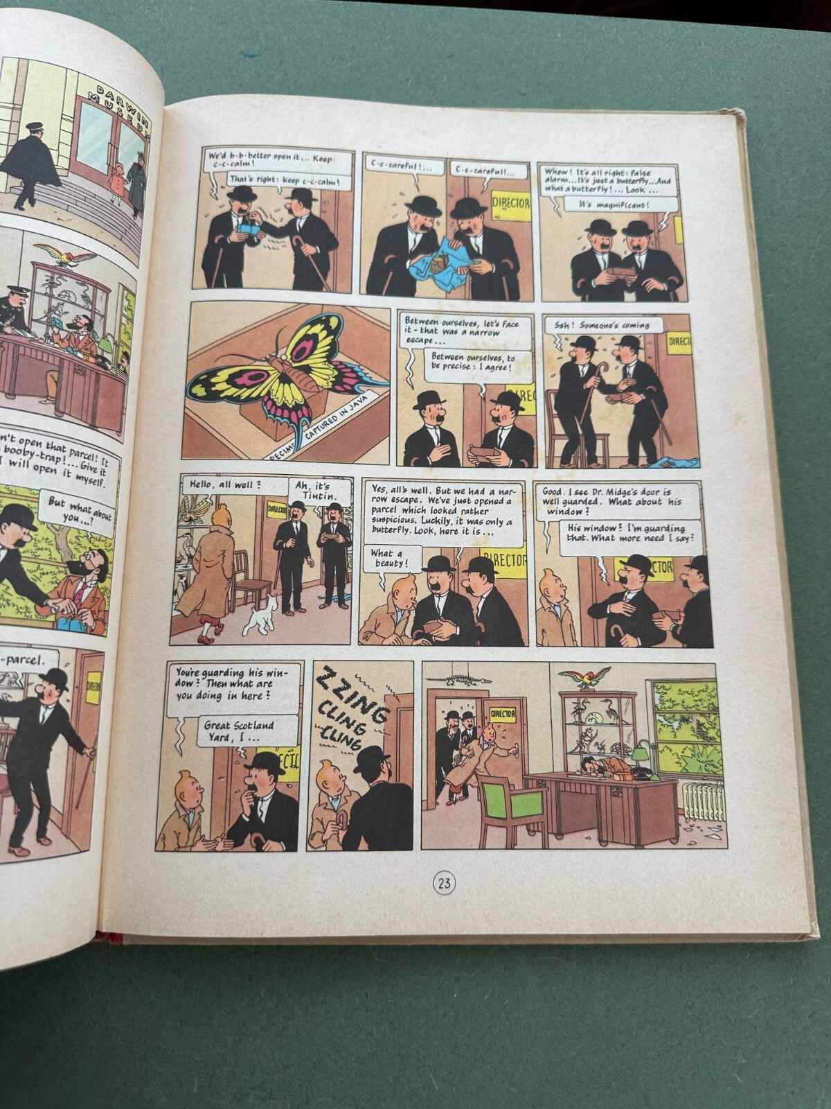 Tintin The Seven Crystal Balls – Methuen Reprint 1965 – Hergé  Vintage Hardcover