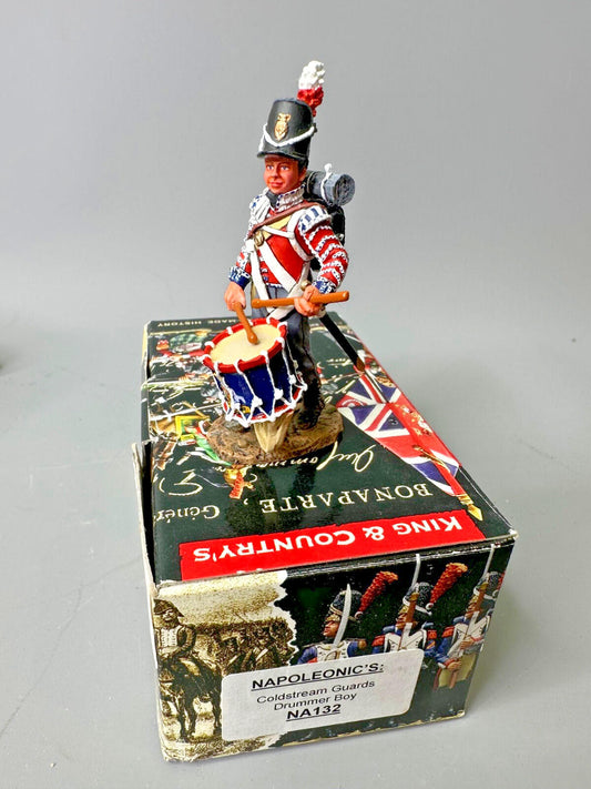 napoleonic NA 132 COLDSTREAM GUARDS DRUMMER BOY  new KING & COUNTRY