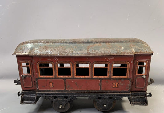 BING 1 gauge 1st & 3rd CLASS COACH  early 20th c, Lithograph Rare