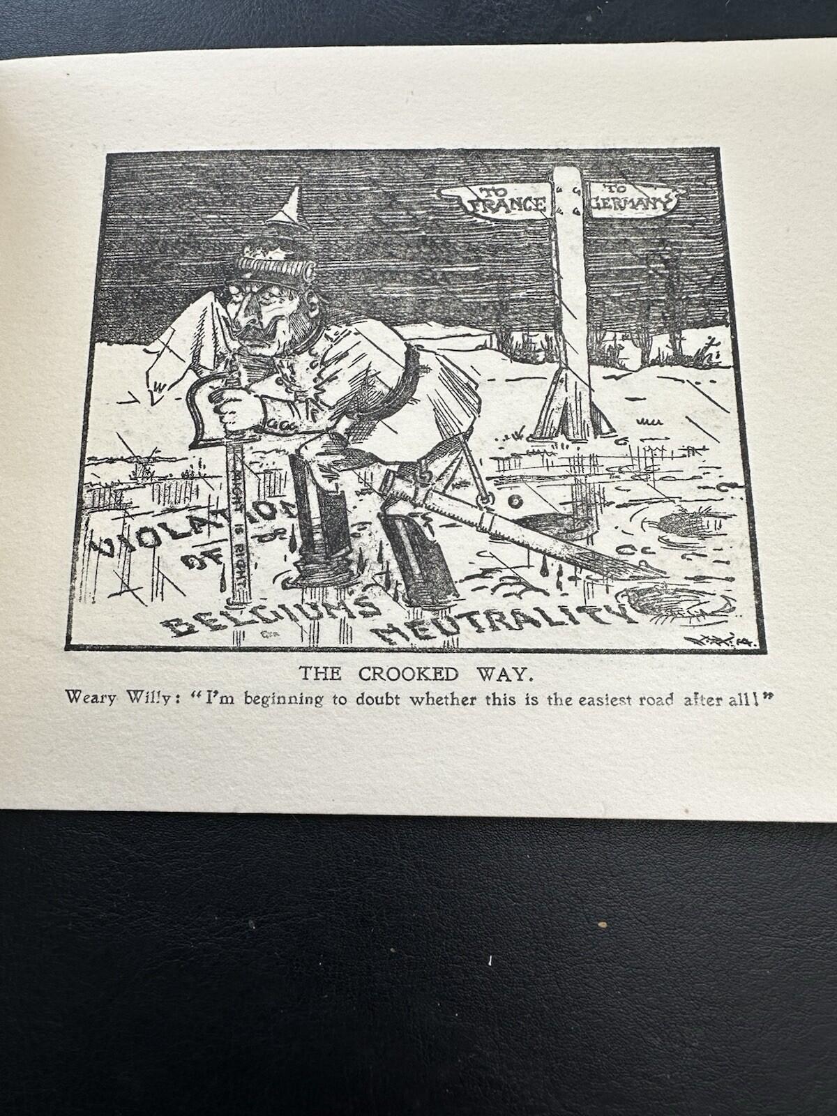 Daily Graphic Special War Cartoons Great WWI 1915 Booklet 23 Cartoons