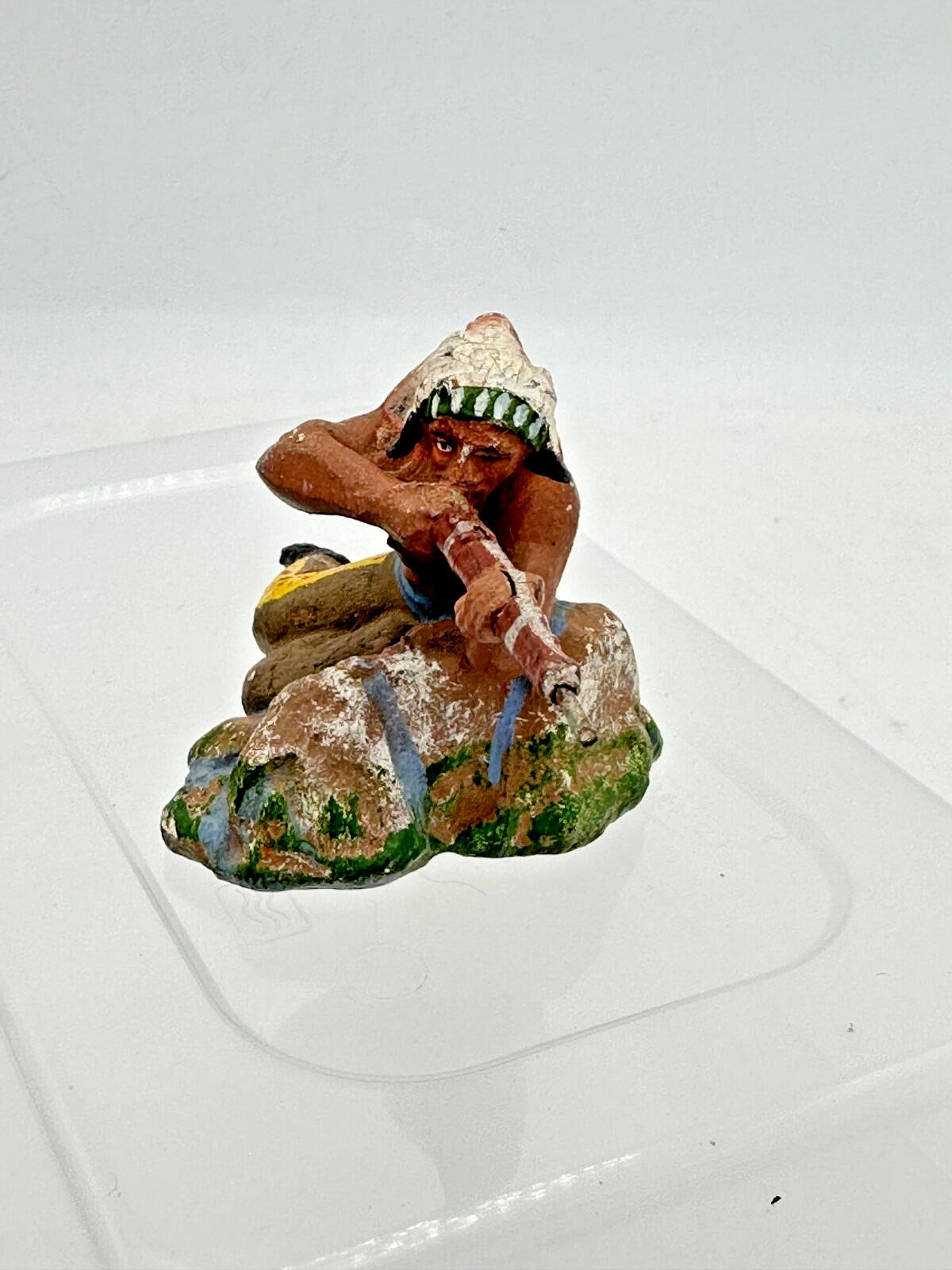 Elastolin Hausser  composite Indian kneeling shooting 6834 7CM
