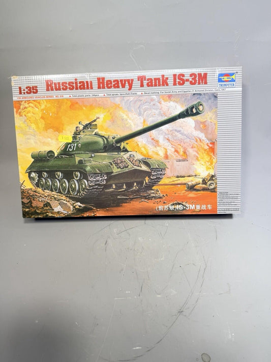 Trumpeter 1/35 Soviet IS-3M Heavy Tank # 016 Plastic Model Kit New