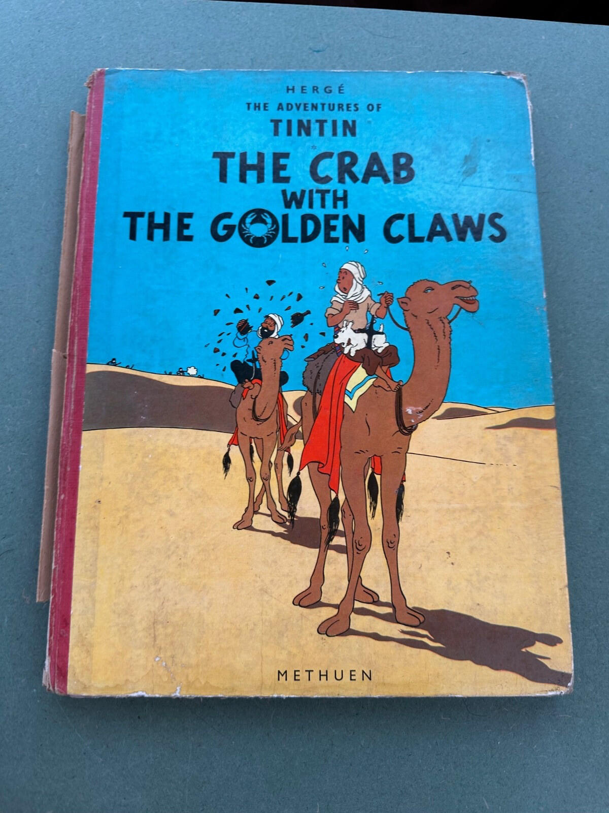 Tintin The Crab with the Golden Claws – First English Edition 1958 Methuen