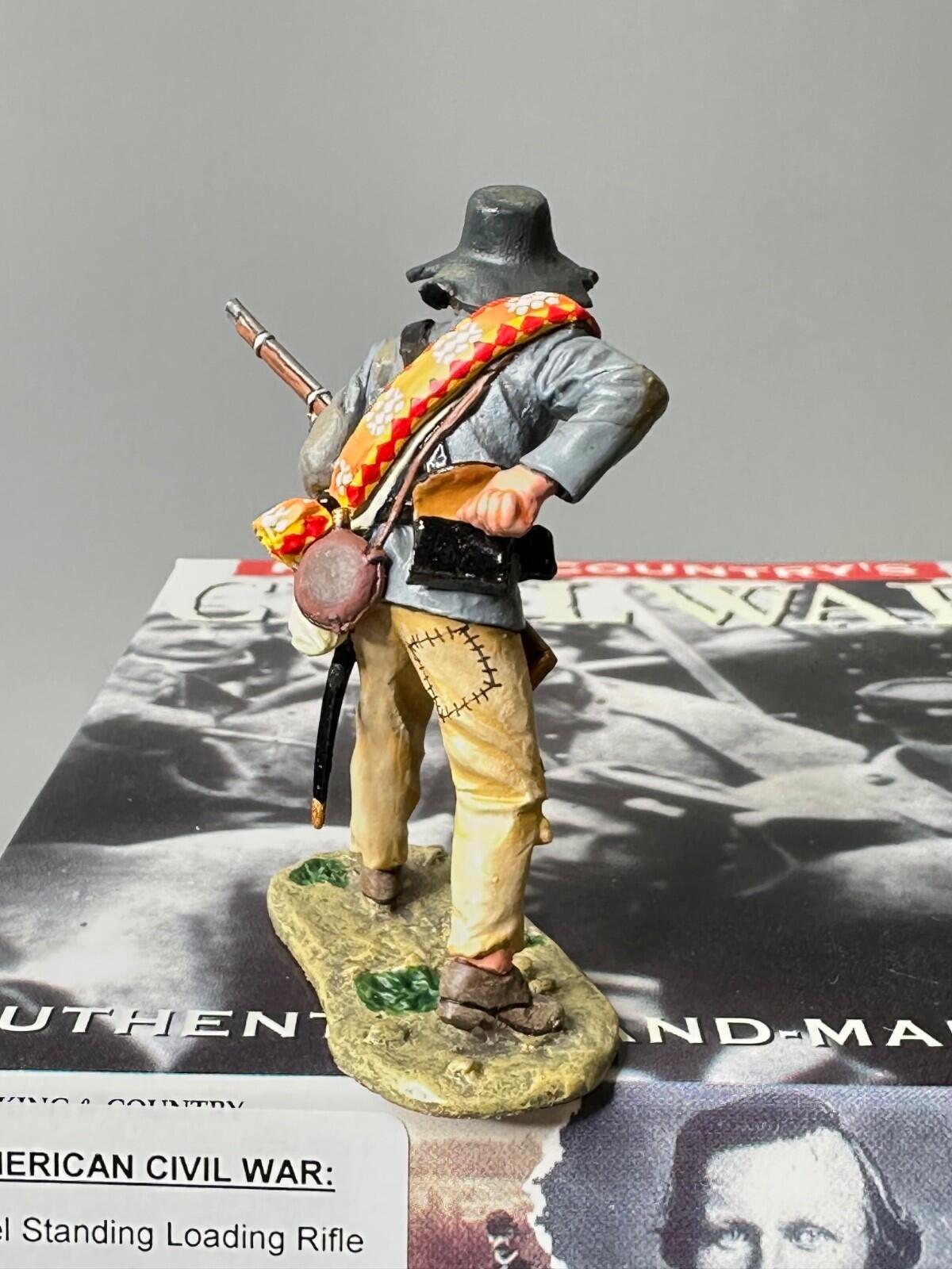 ACW CW23 Rebel standing loading rifle American civil war new King and country