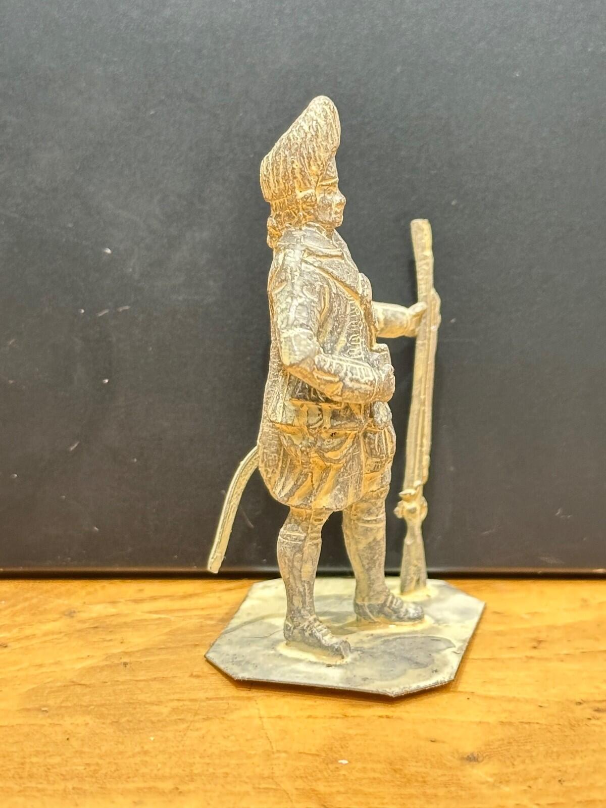 American war of independence toy soldiers x 3 54mm lead vintage rose Hinton hunt