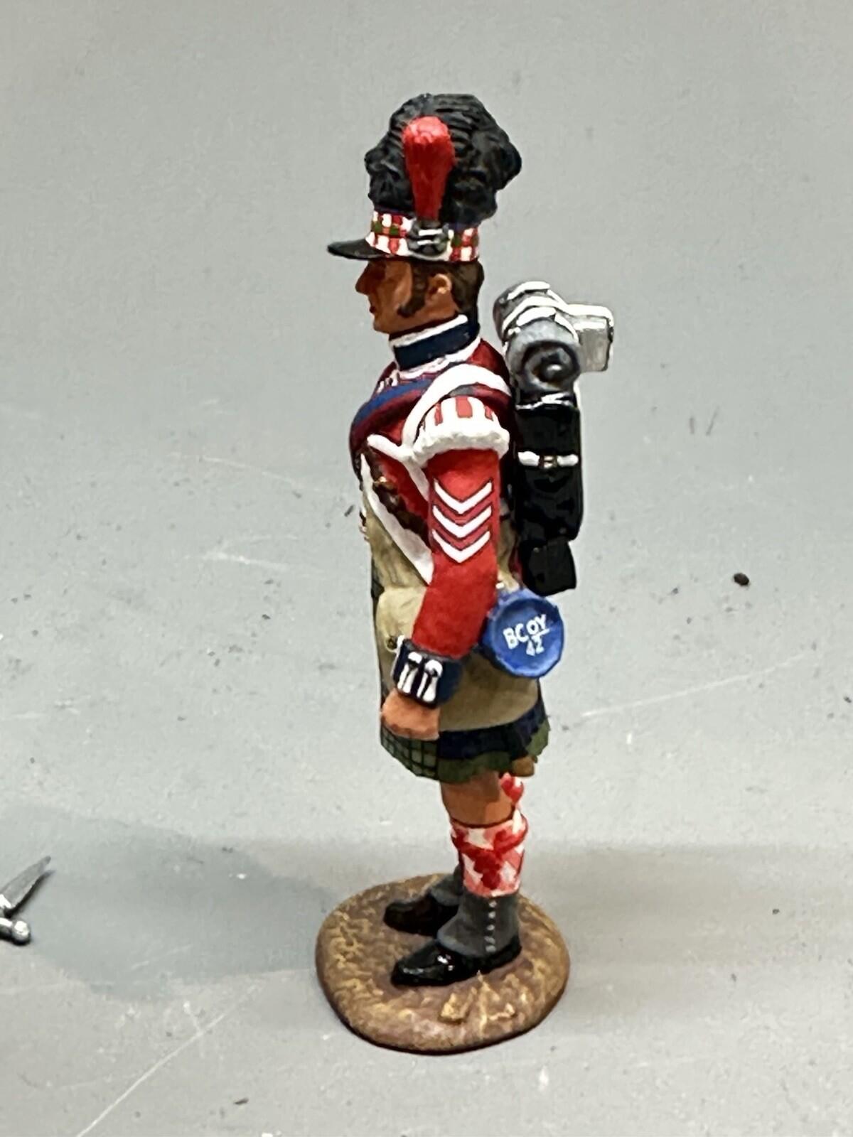 napoleonic NA37 42nd HIGHLAND BLACK WATCH With Pike KING & COUNTRY new